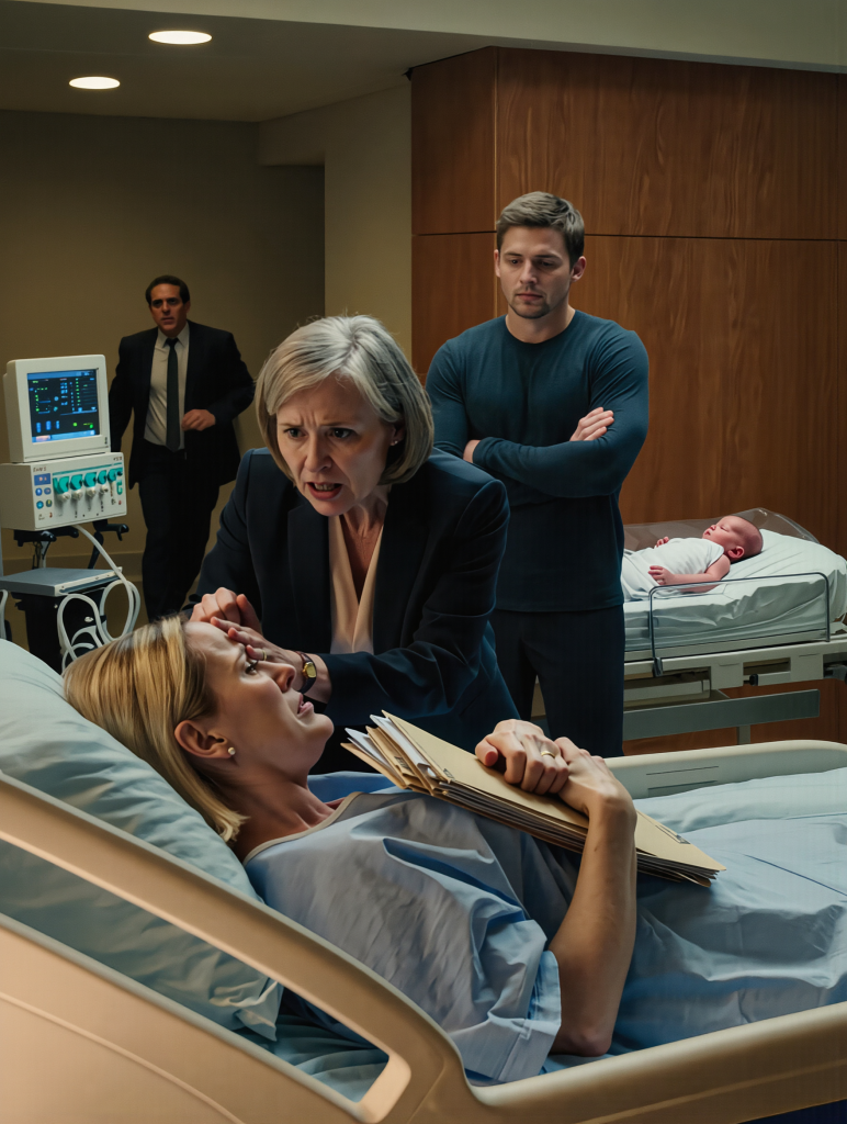 My mother-in-law slapped me after I miscarried on the delivery table. She yelled, “You’ve disgraced this family – stop pretending!” What happened next stunned everyone in the room.