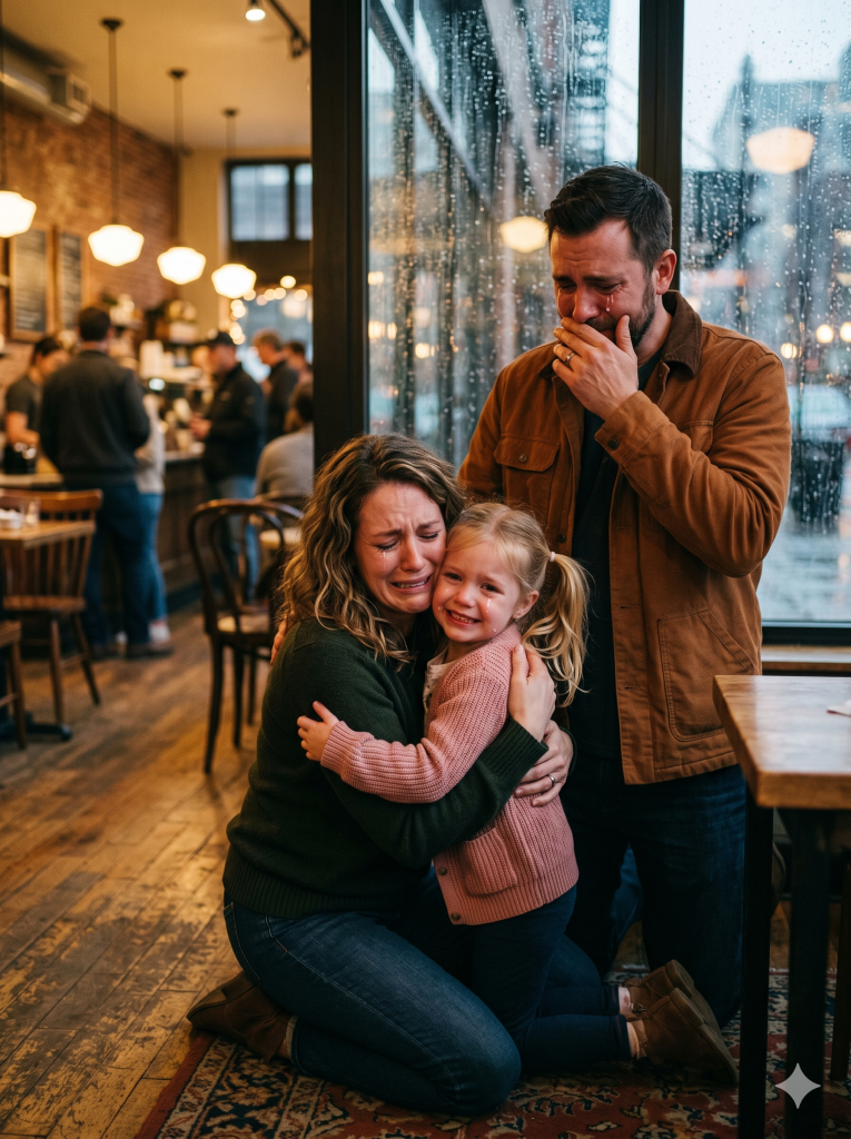 A man went to a café with his little child to spend the evening, but instead he discovered a truth that left him completely astonished