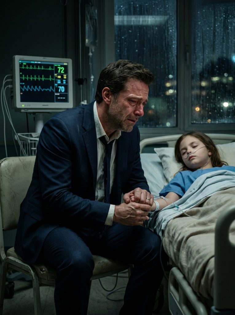 He was about to take his daughter 0ff life support after three years in a coma, but a street child stopped him. When he discovered who the child really was, he burst into tears