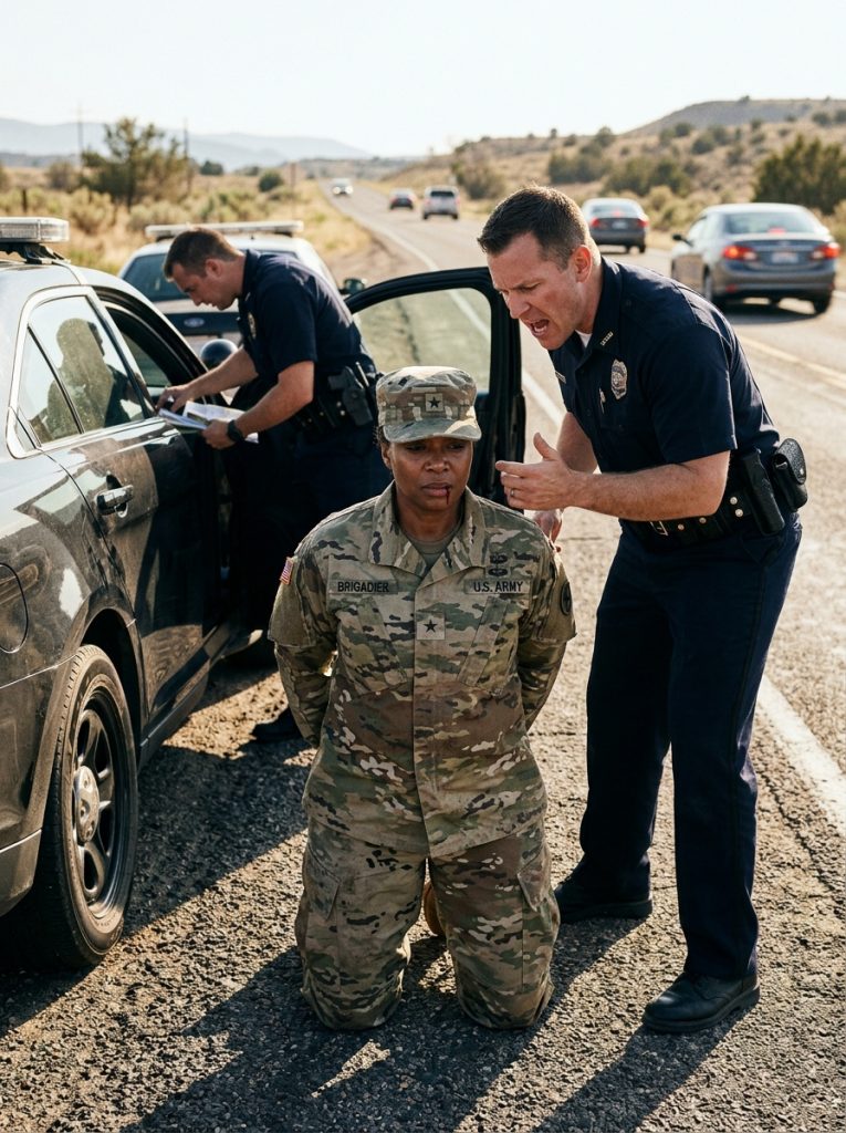 They Treated Her Like Trash Until She Called the Pentagon. Then the Entire Roadside Fell Silent.