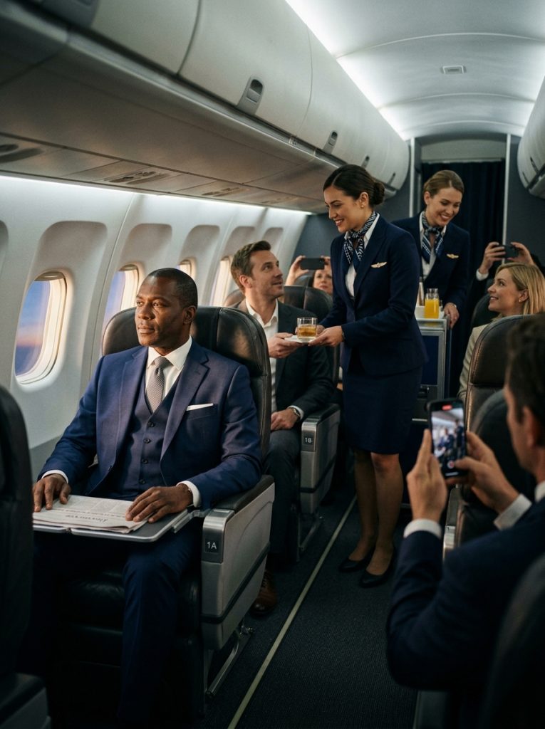 Black CEO was refused a first-class meal — five minutes later, he dismissed the entire flight crew