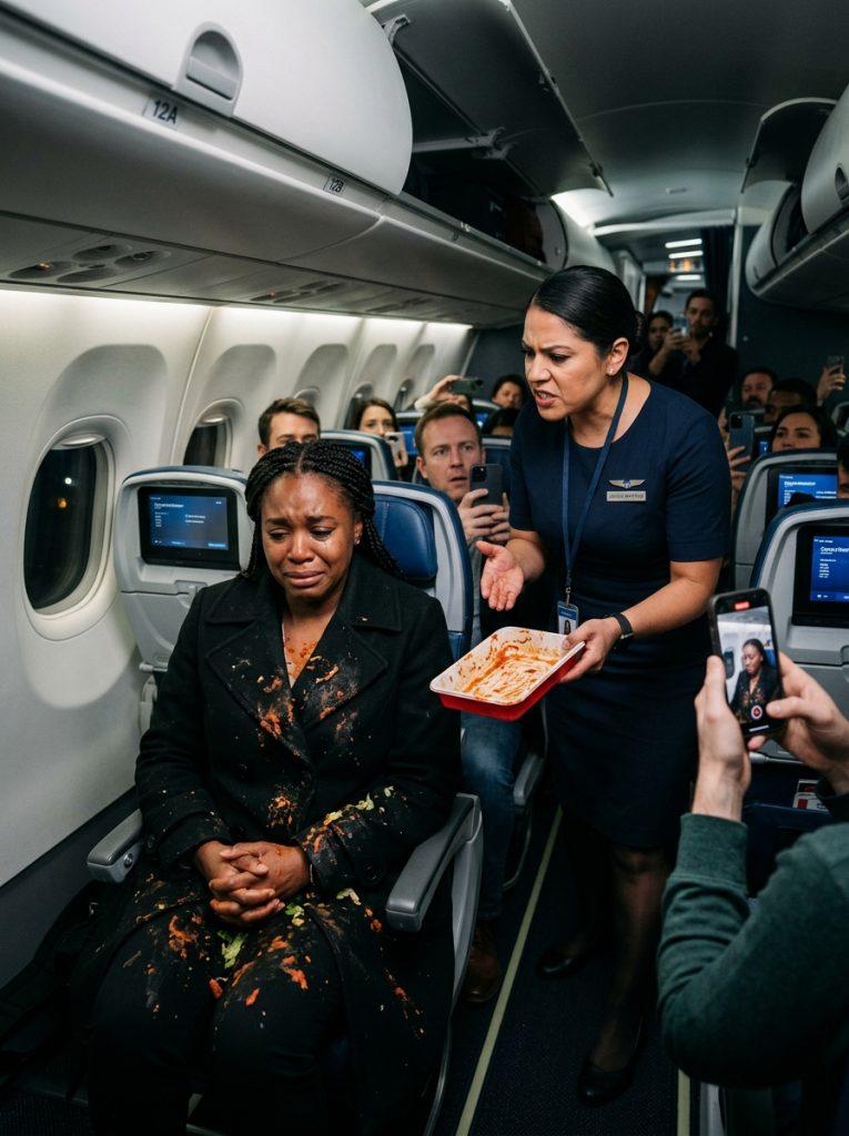 She Was Handed Leftovers Like She Didn’t Matter. By the Time the Plane Touched Down, Everyone Knew Who Truly Ruled the Sky.
