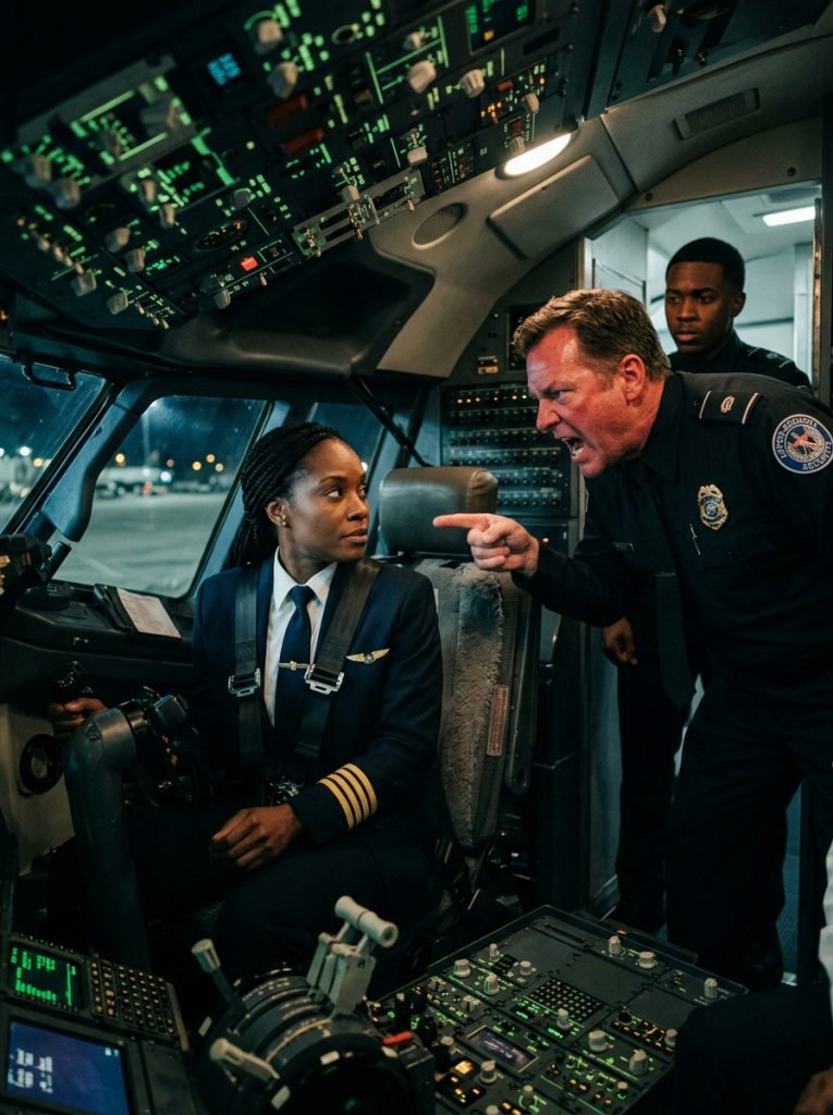 Security Pulled a Black Pilot Out of the Cockpit — What She Did Next Left the Entire Airline Speechless