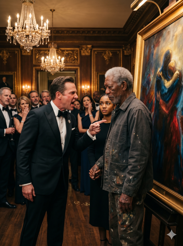 The Billionaire Purchased the Painting to Hide a Secret. He Had No Idea the Artist Owned the Room.
