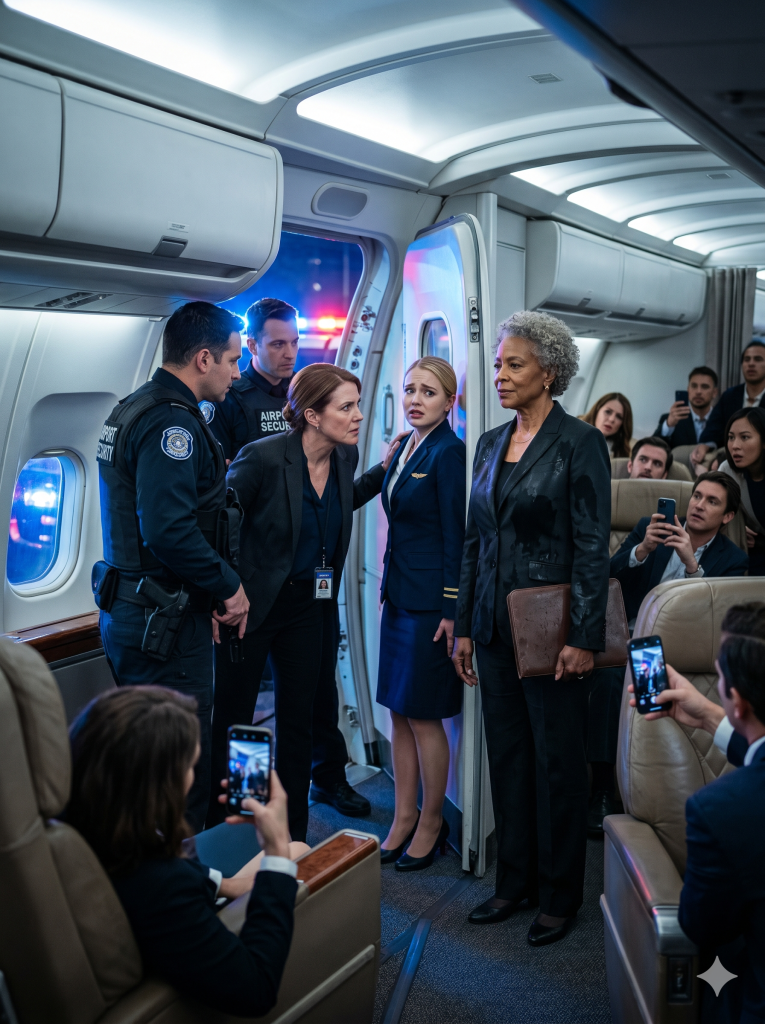 At 30,000 Feet, They Tried to Humiliate Her, but Justice Was Already Closing In. One Quiet Phone Call Would Unravel a Conspiracy No One Aboard That Flight Was Ready to Face.
