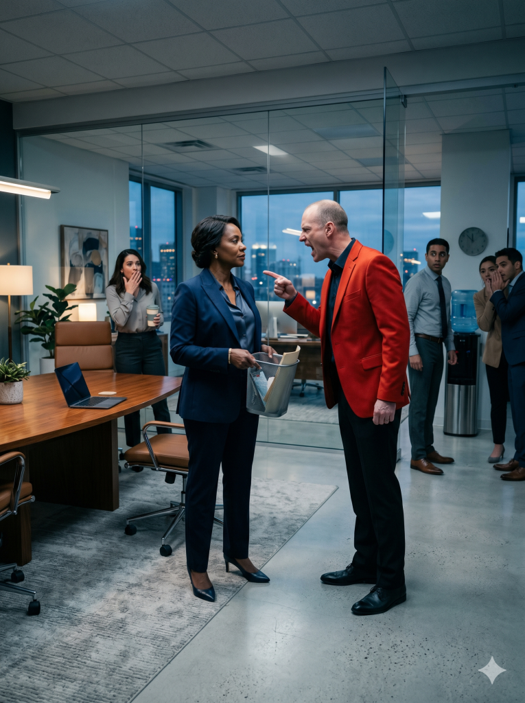 **Black CEO Insulted and Mistaken for Janitor in Her Own Company — She Fired the Rude VP on the Spot**