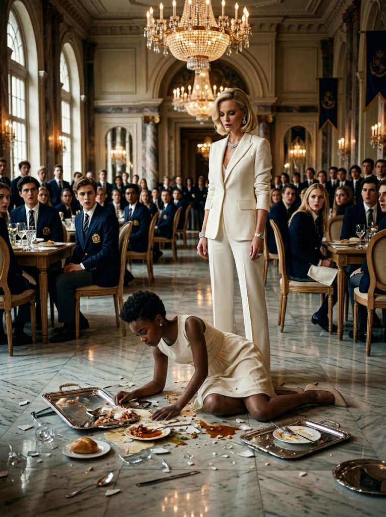 The Socialite Shoved a Little Girl to the Ground — Then the Founder Walked In and Spoke Her Name