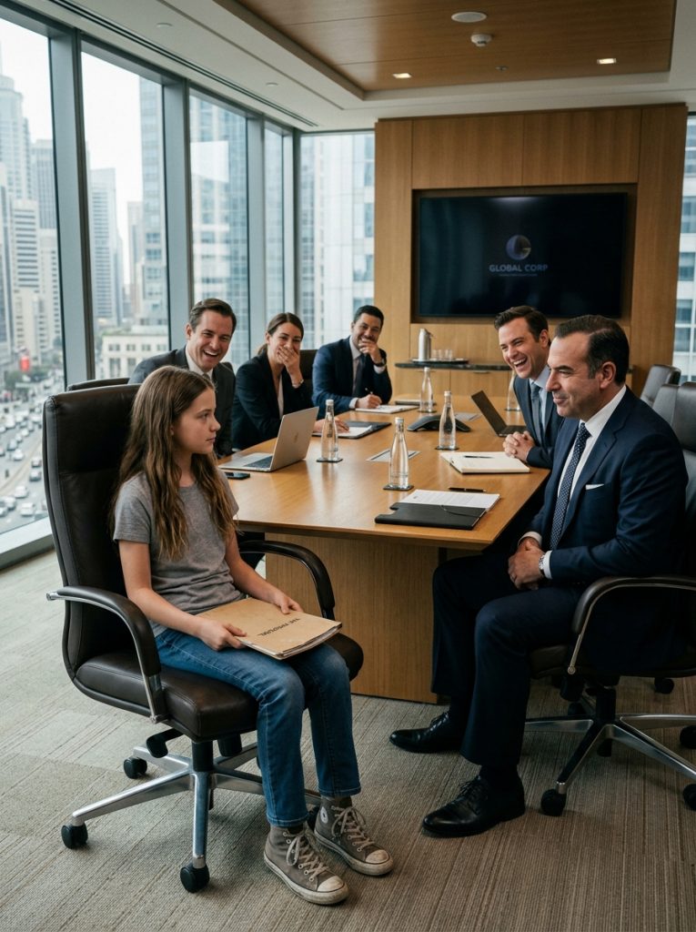 A 12-Year-Old Girl Arrived For A Job Interview At A Major Global Corporation And Boldly Declared That She Spoke Seven Languages; The Company Owner Simply Laughed In Her Face… Until The Girl Did Something That Left The Entire Office Frozen In Shock.