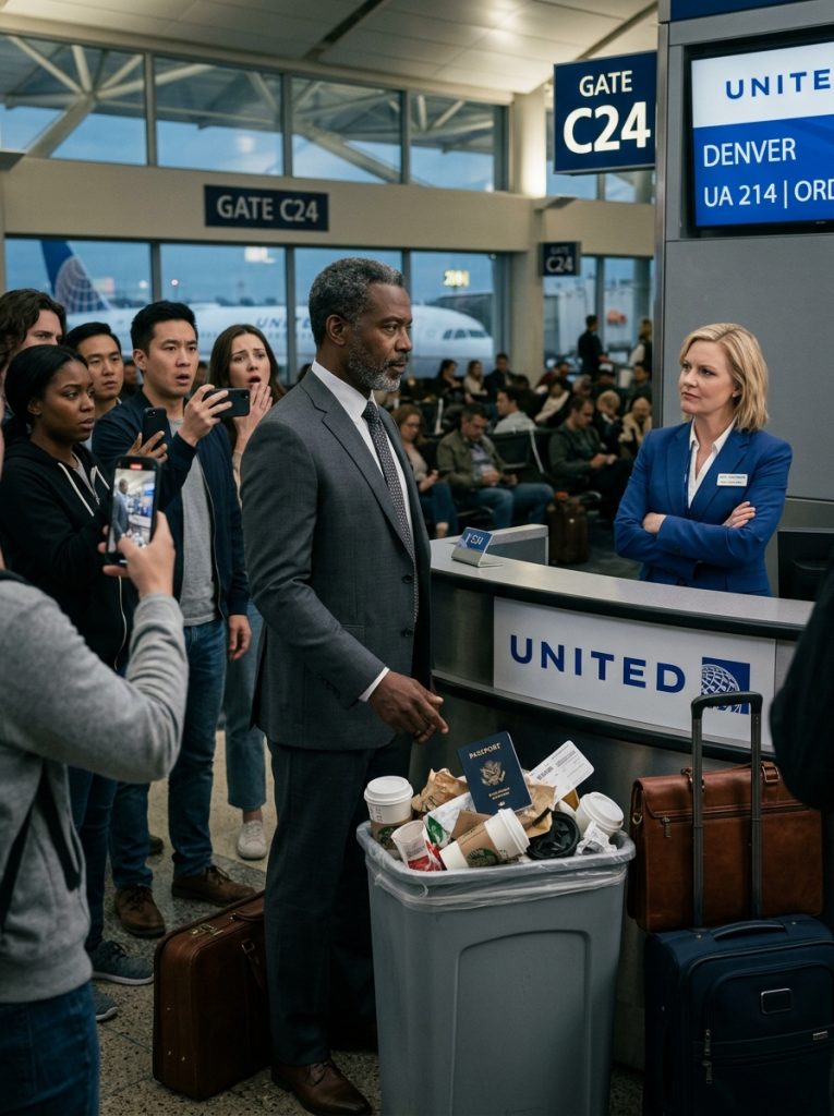 He Opened His Briefcase and the Entire Airport Went Silent. The Woman Who Humiliated Him Had Just Ruined Her Own Life.