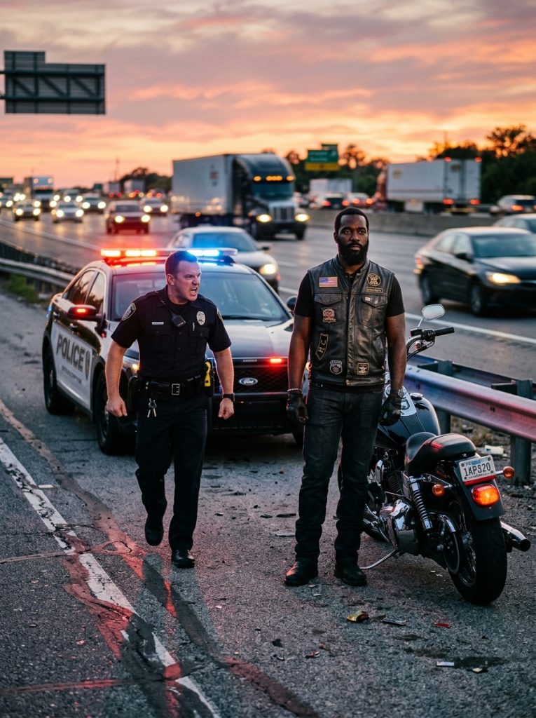 A Highway Officer Pulled Over a Biker — Then Hearing His Name Changed Everything