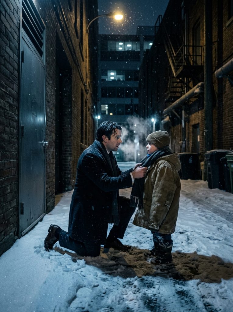 CEO Discovered Freezing Child Behind His Office—What He Did Next Changed Everything