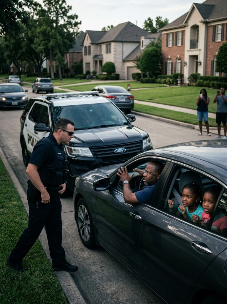 Police Single Out a Heavyset Black Man’s Family Without Cause — Unaware He Was the Head of Delta Force.