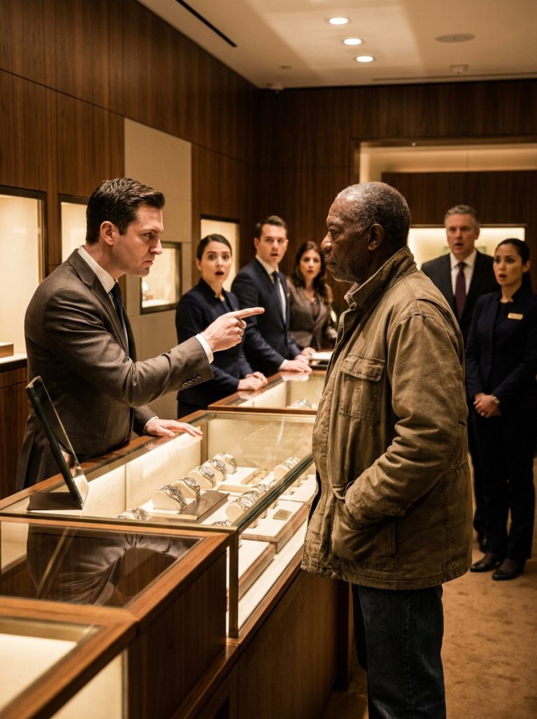 He Was Told Not to Touch the Watches — Then the Salesman Found Out Who He Really Was