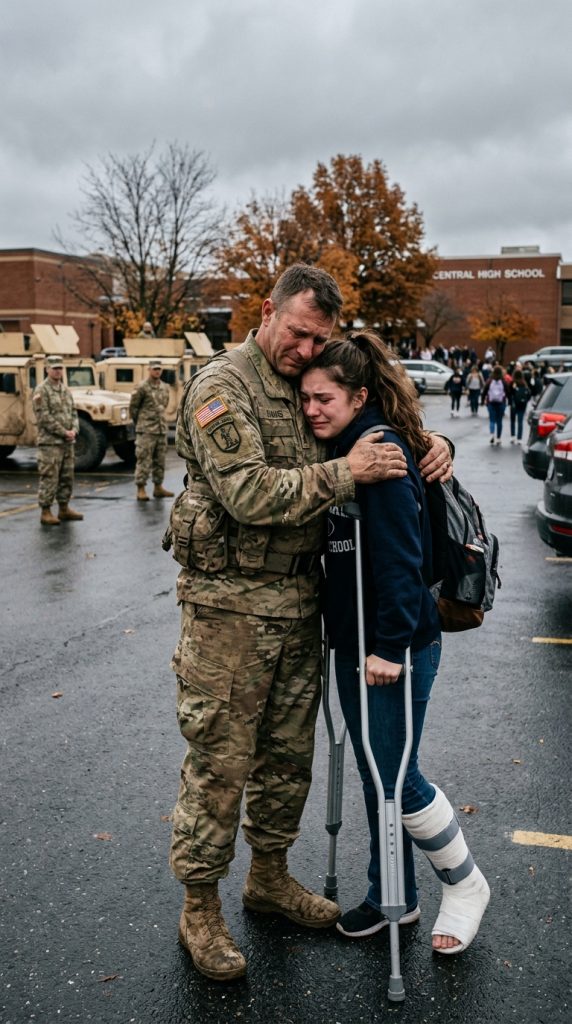 She Told Him “Ignore Them, Dad” — But He Had Other Plans