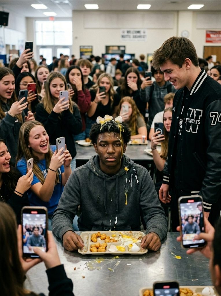 The bully smashed eggs over his head in front of 250 students. He had no idea the quiet kid he was picking on was a state karate champion.