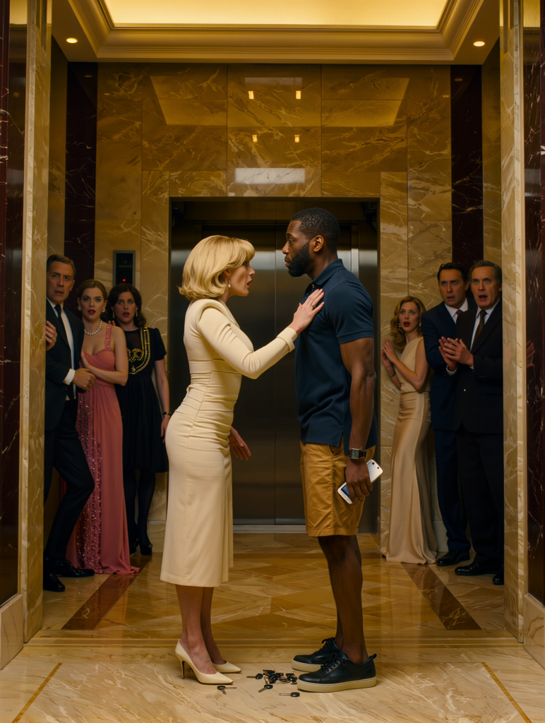 **He Thought She Was Just Cruel. Then the Elevator Camera Revealed Who Sent Her.**