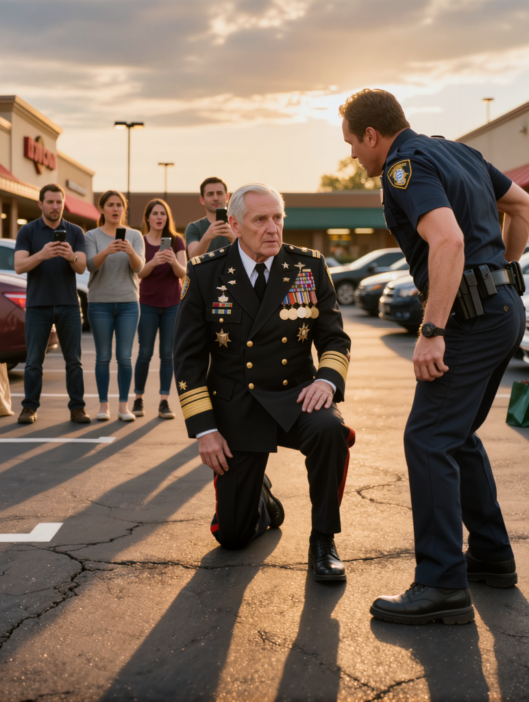 He Was Forced to Kneel in Uniform. Then the True Reason the SUVs Arrived Left Everyone Speechless.