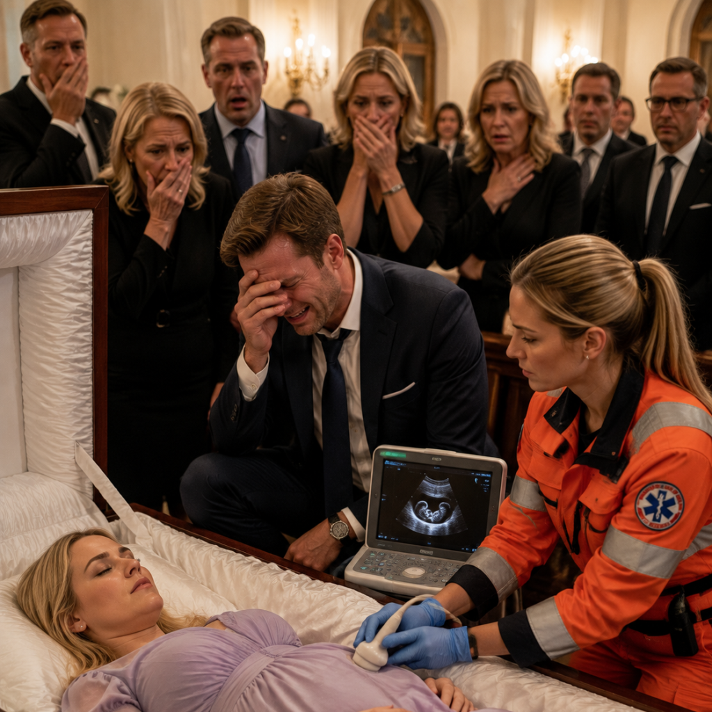 While preparing his pregnant wife for cremation, a husband saw her belly move and stopped everything—what authorities discovered moments later left everyone in stunned silence