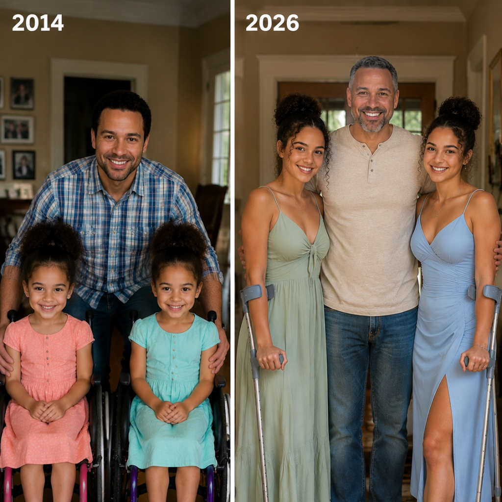 I Raised My Disabled Daughters Alone After Their Mother Abandoned Them — 12 Years Later, on Father’s Day, They Revealed a Secret That Left Me in Tears