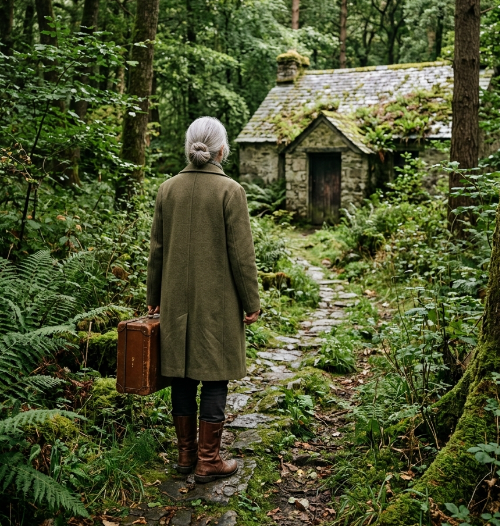 Evicted at 75 with nothing — She Opened Her Grandmother’s Basement, and Her Entire Life Changed…