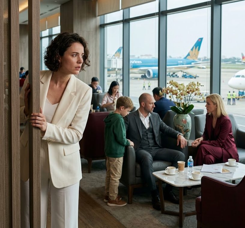 My Husband Kissed Me Goodbye and Said He’d Be in London for a Week. Two Hours Later, My Flight Was Canceled, Sending Me Into the Airport Lounge.