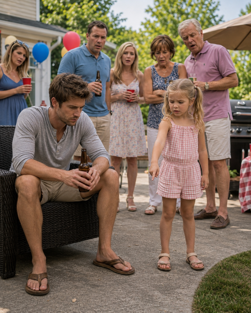 At My Husband’s Birthday Party, Our 3-Year-Old Pointed at His Best Friend’s Shoe and Said, “Daddy Cries There”—I Smiled Until I Understood What She Meant