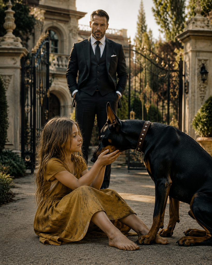 I Built My Empire on Fear, Power, and Impenetrable Walls. Then, on a Bitterly Cold Night, a Seven-Year-Old Girl Slipped Through My Gates and Entered the Den of My Most Lethal Beast. I Prepared for Terror. I Expected the Worst. But the Creature Never Hurt Her. It Instantly Knelt at Her Feet When She Whispered a Name I’d Never Heard. In That Moment, I Knew This Child Held a Secret Bigger Than Everything I’d Ever Built.