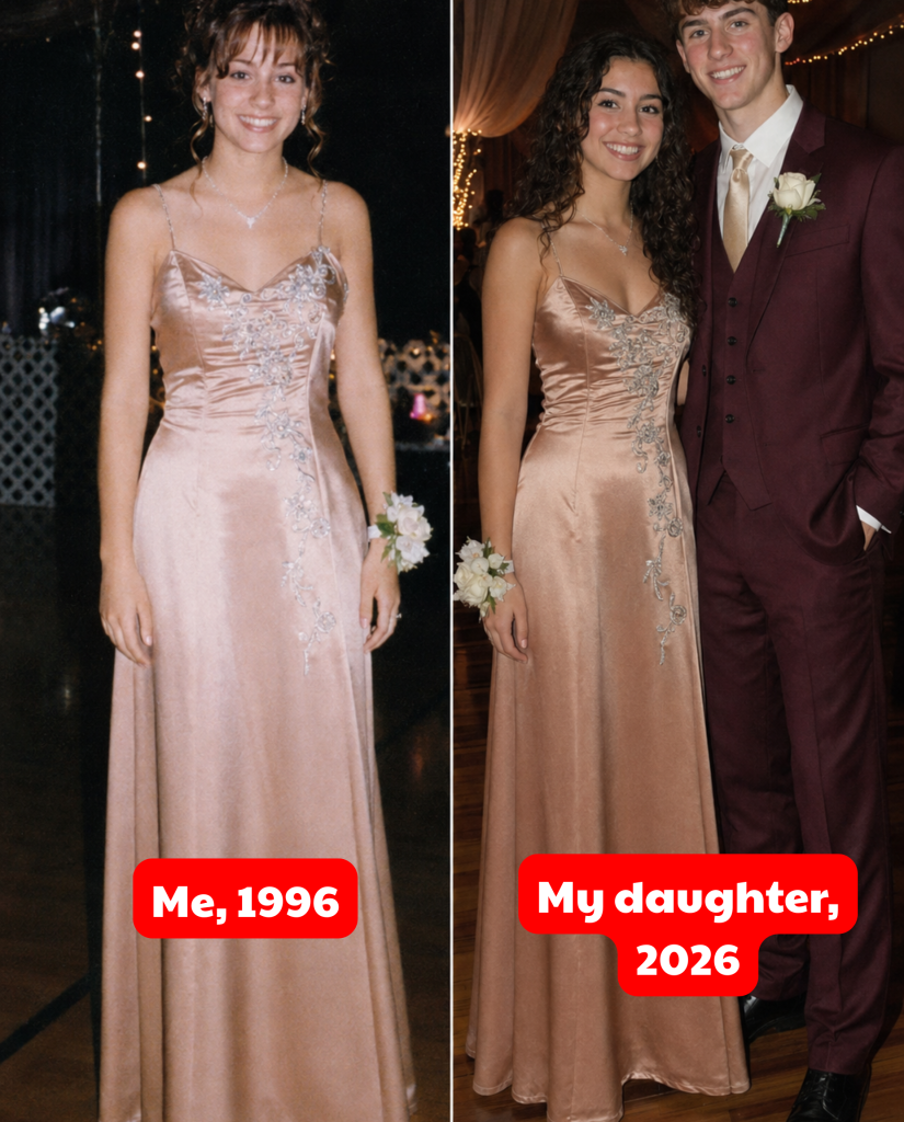 My Daughter Wore My 1996 Prom Dress to Her Prom – Then Her Boyfriend Showed Me an Old Photo and Said, ‘You Thought I Wouldn’t Recognize This Dress? I Know What Happened in 1996’