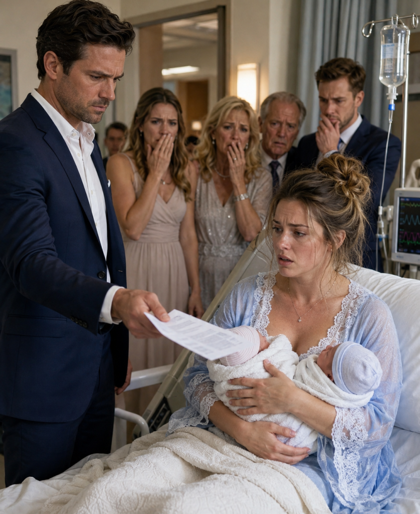 My Husband and His Mistress Offered Me $200,000 for My Newborn Twins—I Signed the Papers, Then Revealed Their Entire Family’s Secrets in Court