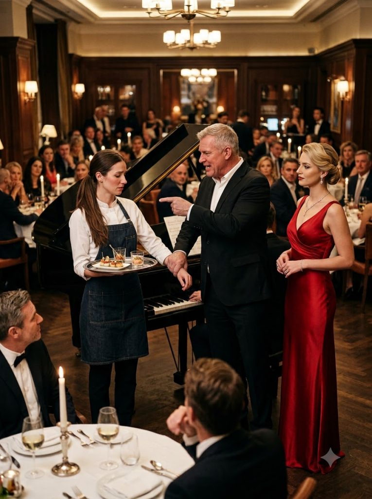 “If you play the piano, I’ll give you this restaurant, and if you can’t, I’ll throw you out without a penny,” the owner said, determined to humiliate the chef. But the moment the woman stepped up to the piano, something unexpected happened…