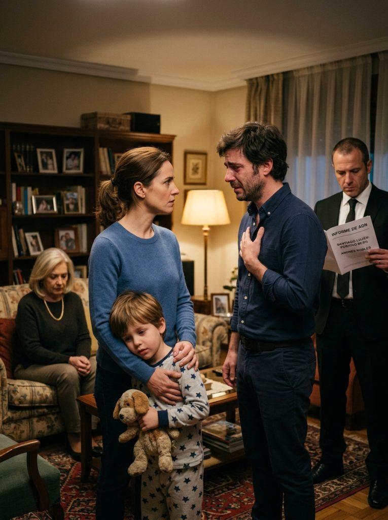 My Husband Invited Me to Dinner—but Instead, I Faced a DNA Test and Accusations, Until a Stranger Arrived With a Truth That Changed Everything